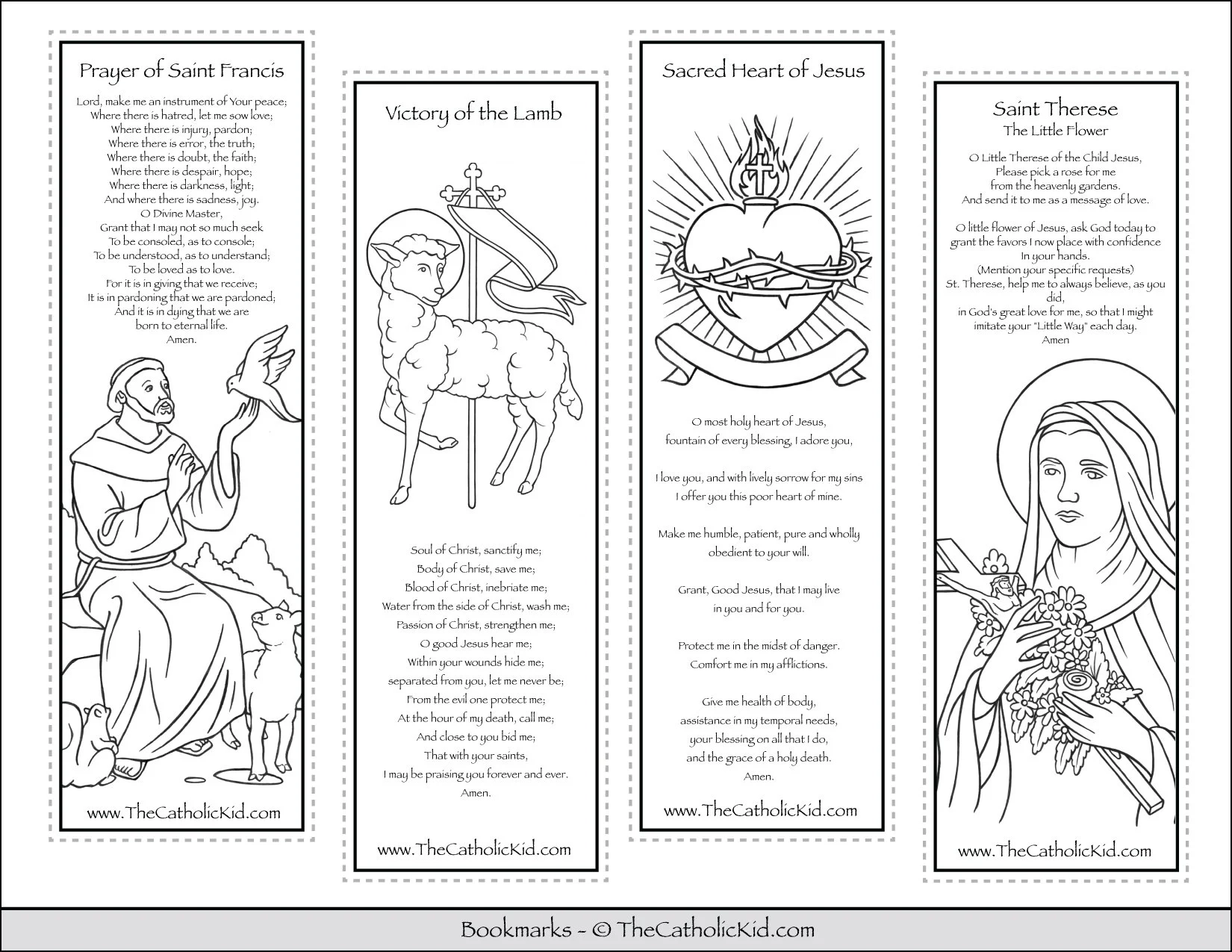 Free Printable Catholic Worksheets
