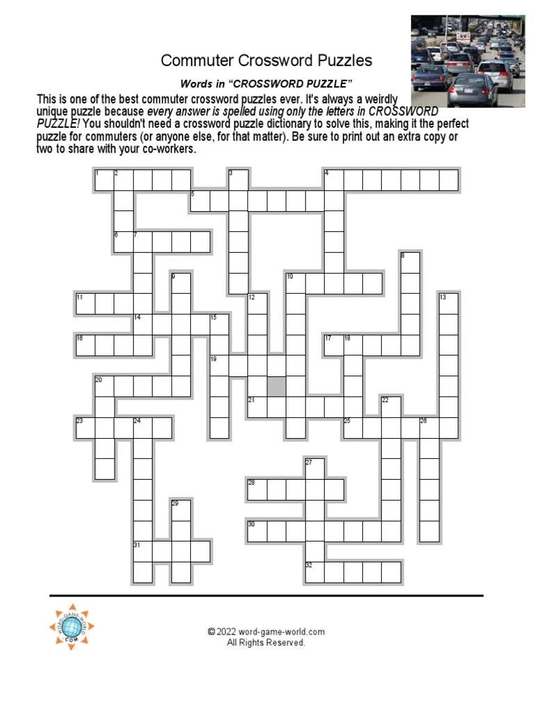 Printable Crossword Puzzles Dictionary