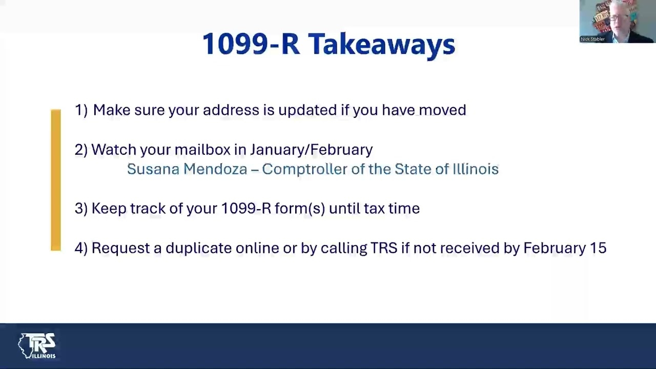 Connecting With Retirees 1099 R And W 4P Tax Forms Teachers 