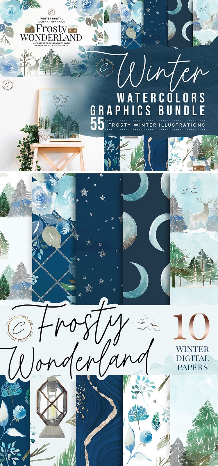Craft A Doodle Doo Free Winter Digital Papers And Introducting My 