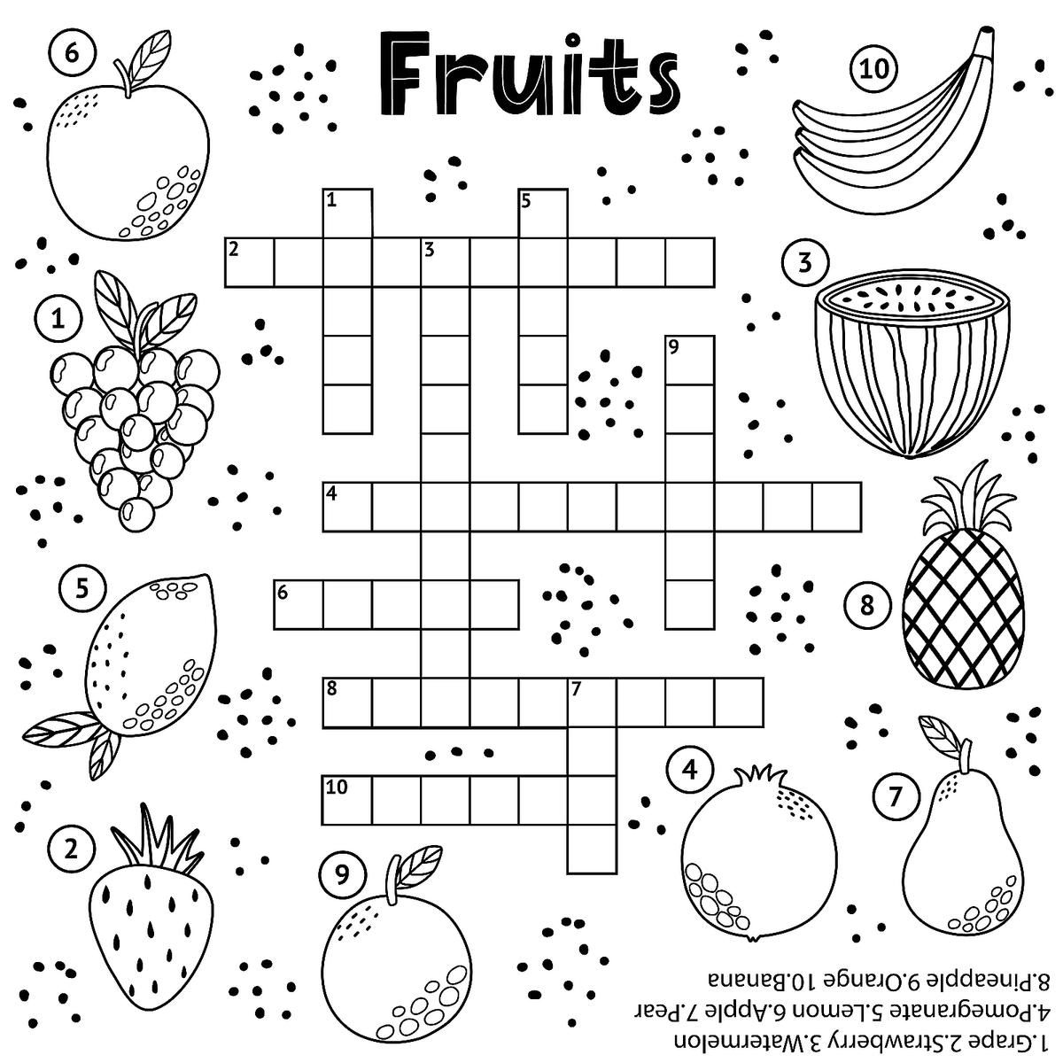 Crossword Puzzles For Kids Fun amp Free Printable Crossword Puzzle 