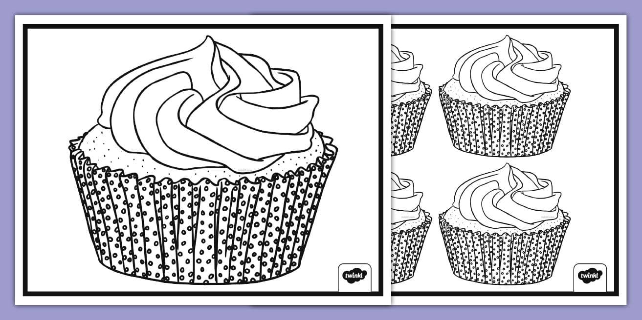 Cupcake Template