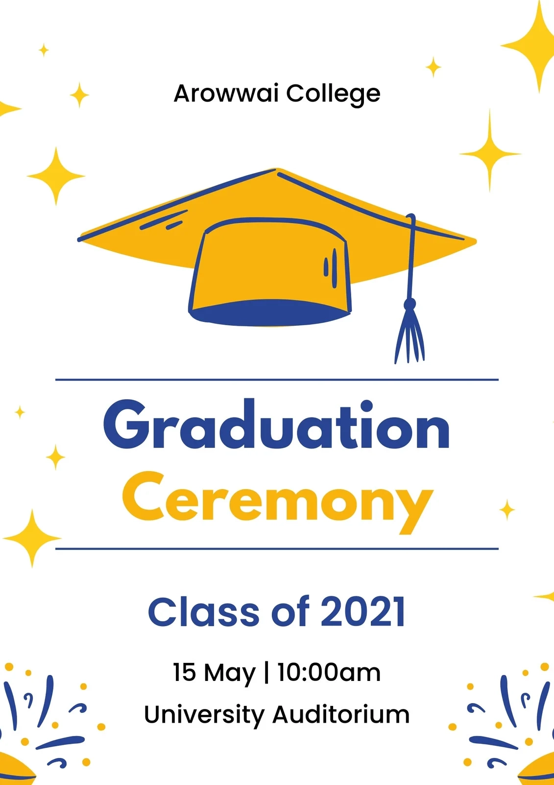 Customize 280 Graduation Programs Templates Online Canva