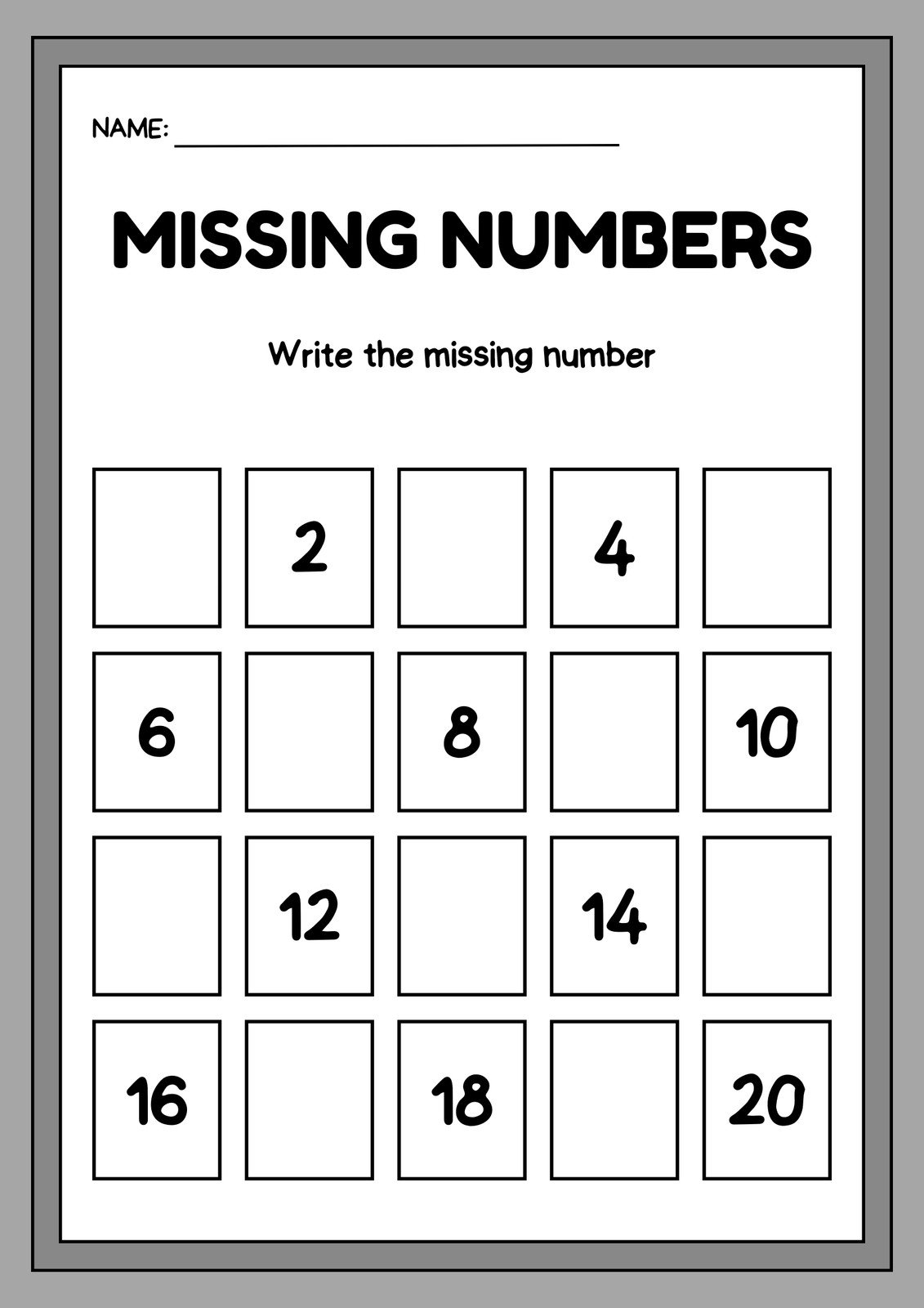 Customize 966 Kindergarten Math Worksheets Templates Online Canva
