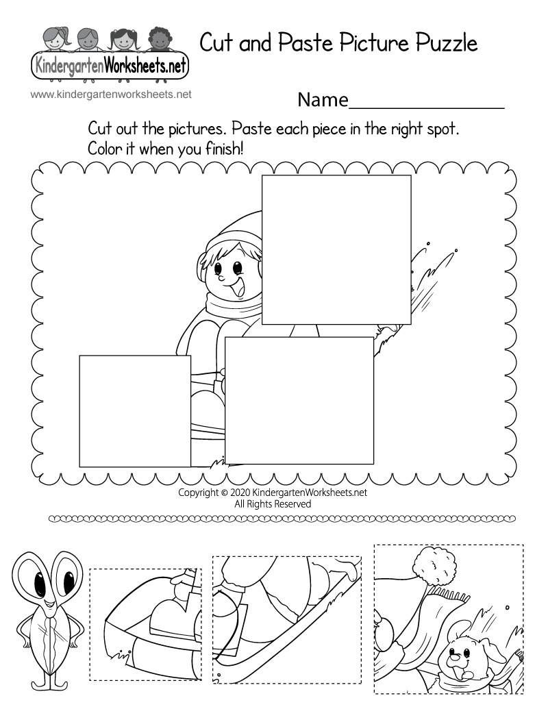Free Printable Puzzle Worksheets