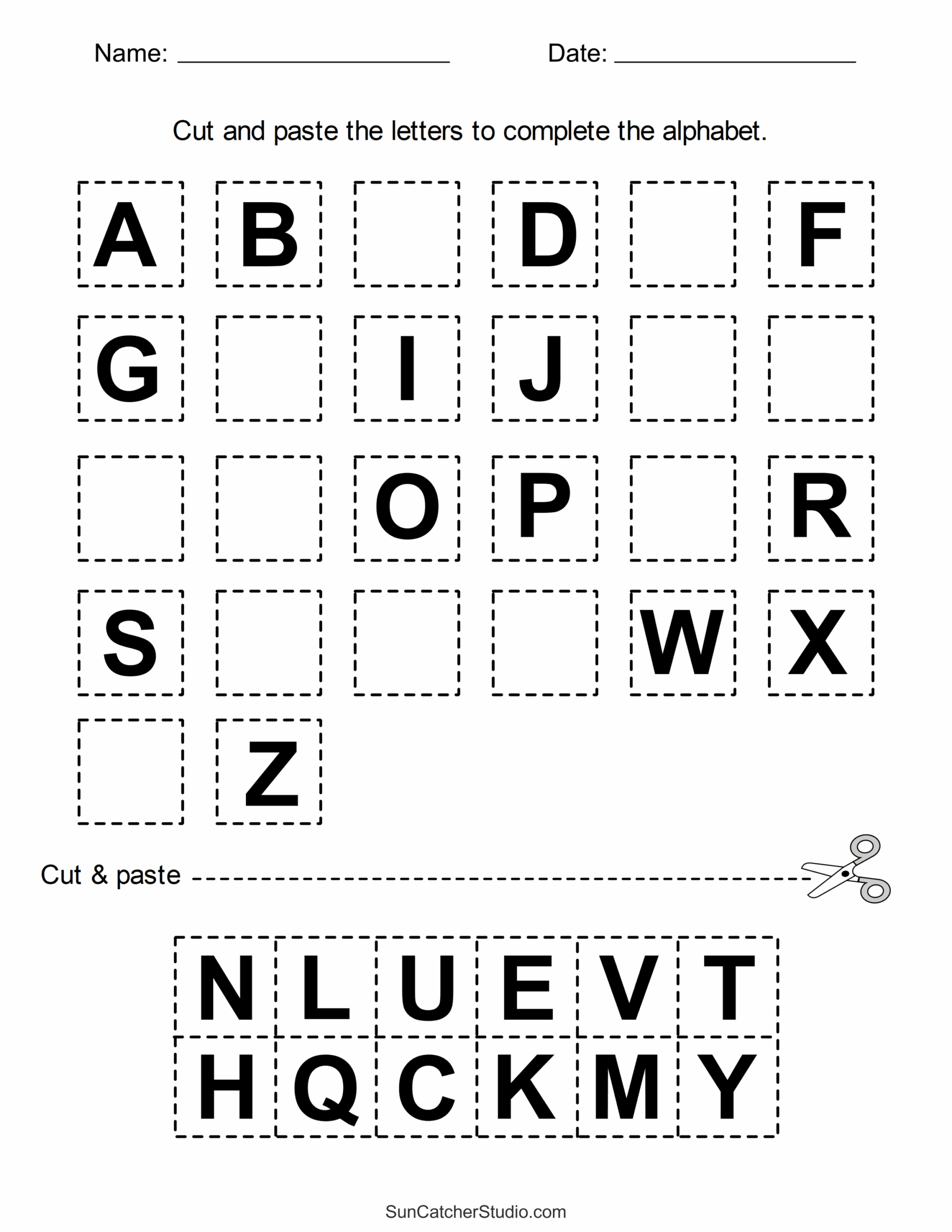 Preschool Worksheet Printables Free