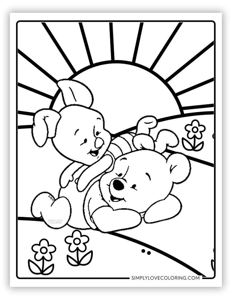 Cute Disney Coloring Pages Free PDF Printables Simply Love 