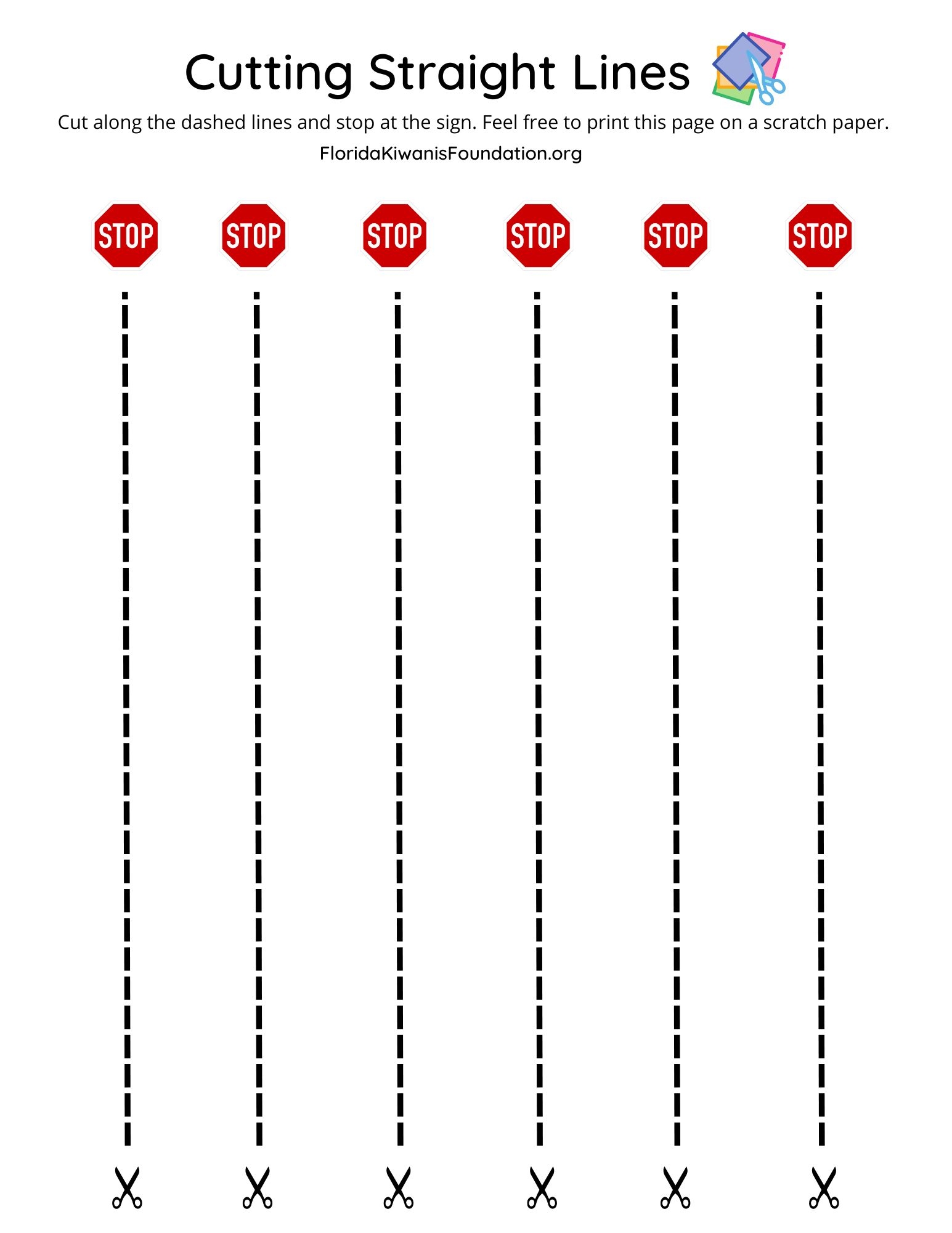 Free Printable Cutting Lines