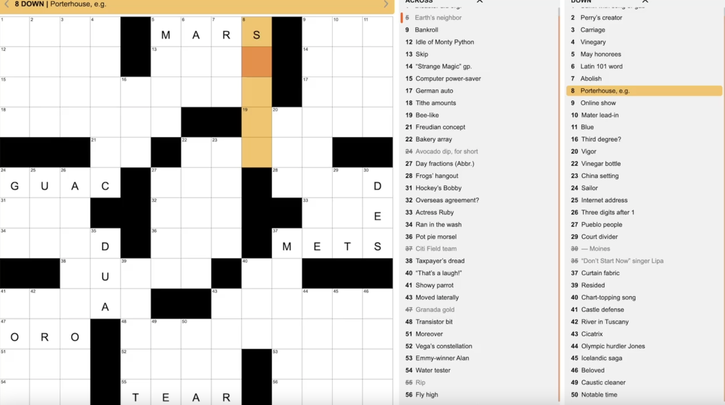 Online Crossword Puzzles Library