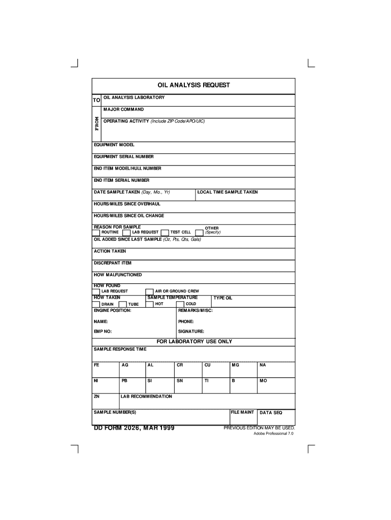 DD 2026 Form Fill Online Printable Fillable Blank PdfFiller