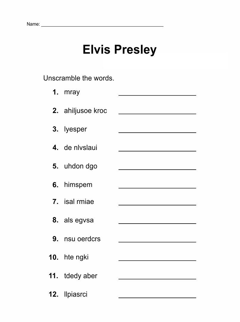 Printable Worksheets For Senior Citizens