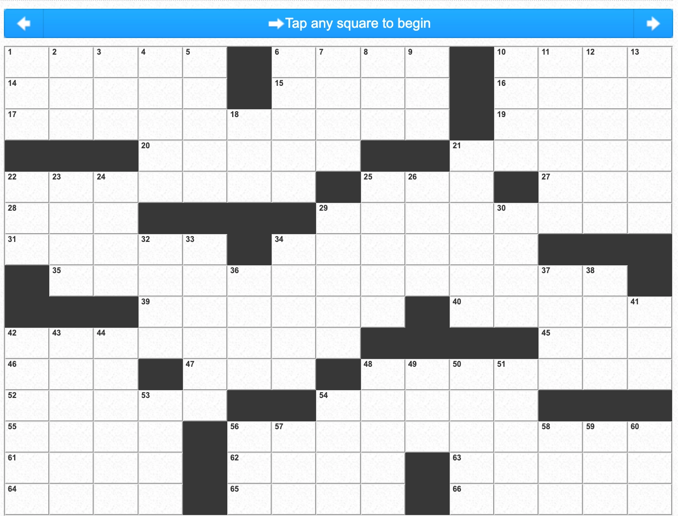 Printable Crossword Puzzle Washington Post