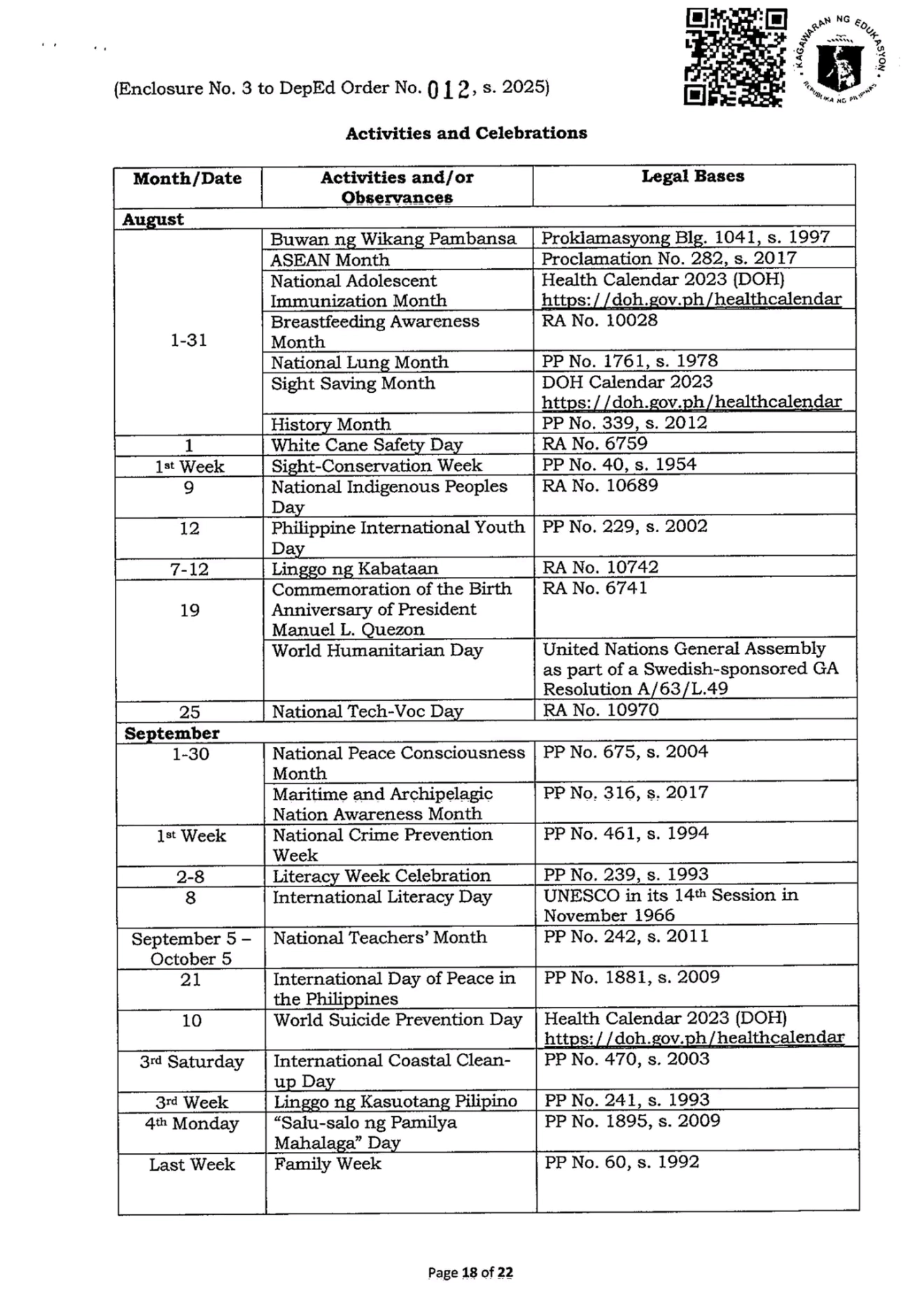 DepEd School Calendar SY 2025 2026 Key Dates And Guidelines 