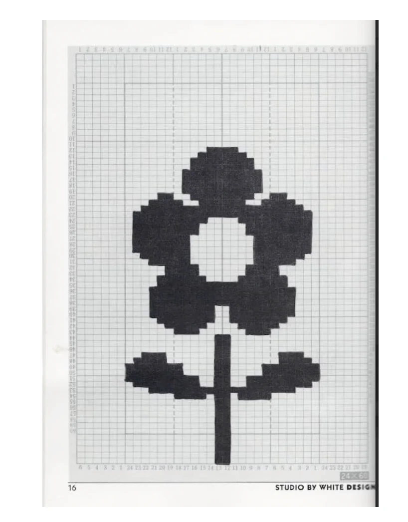 Design A Sweater Knitters Grid Knitting Graph Pape
