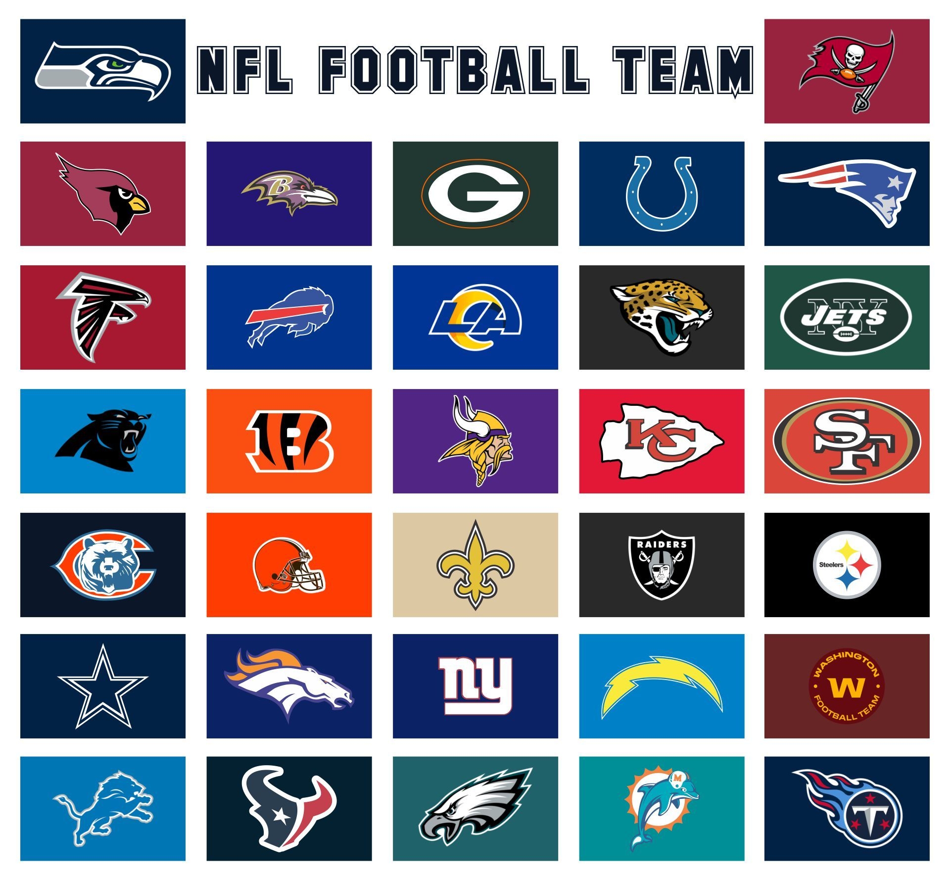 Discover 7 Nfl Team Colors And Football Team Colors Ideas Nfl 