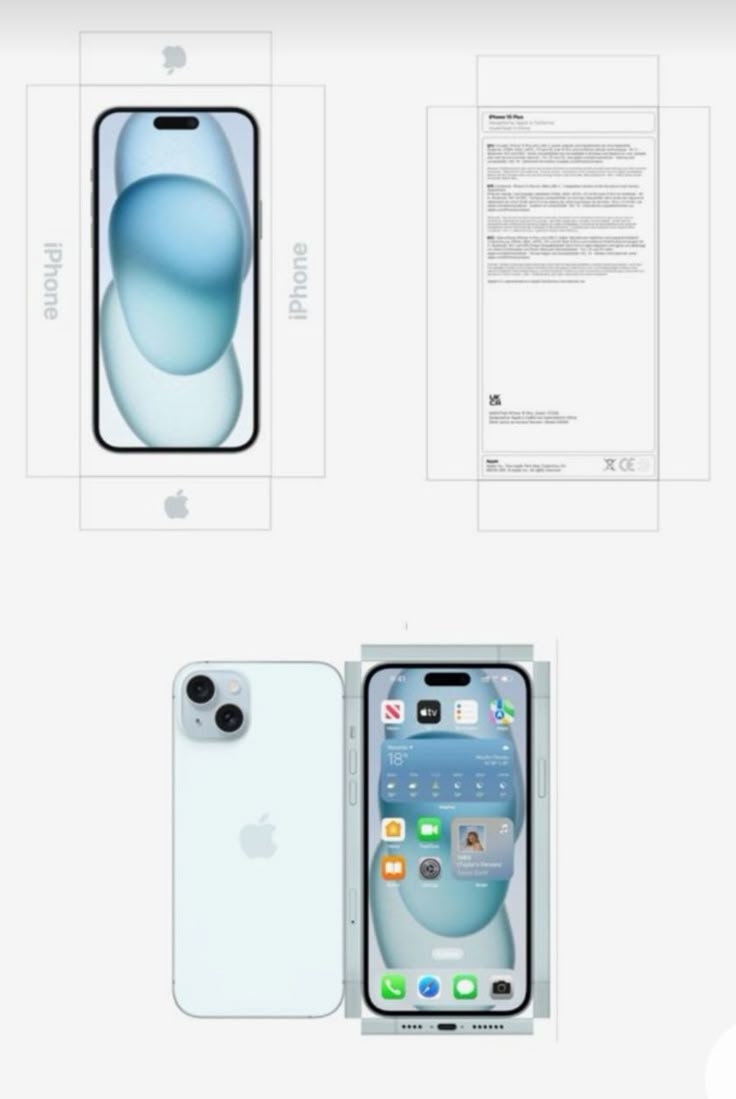 DIY Paper Toy Apple IPhone