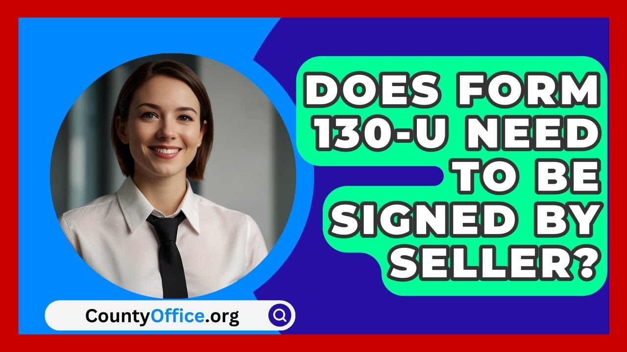 Texas Form 130-U Form