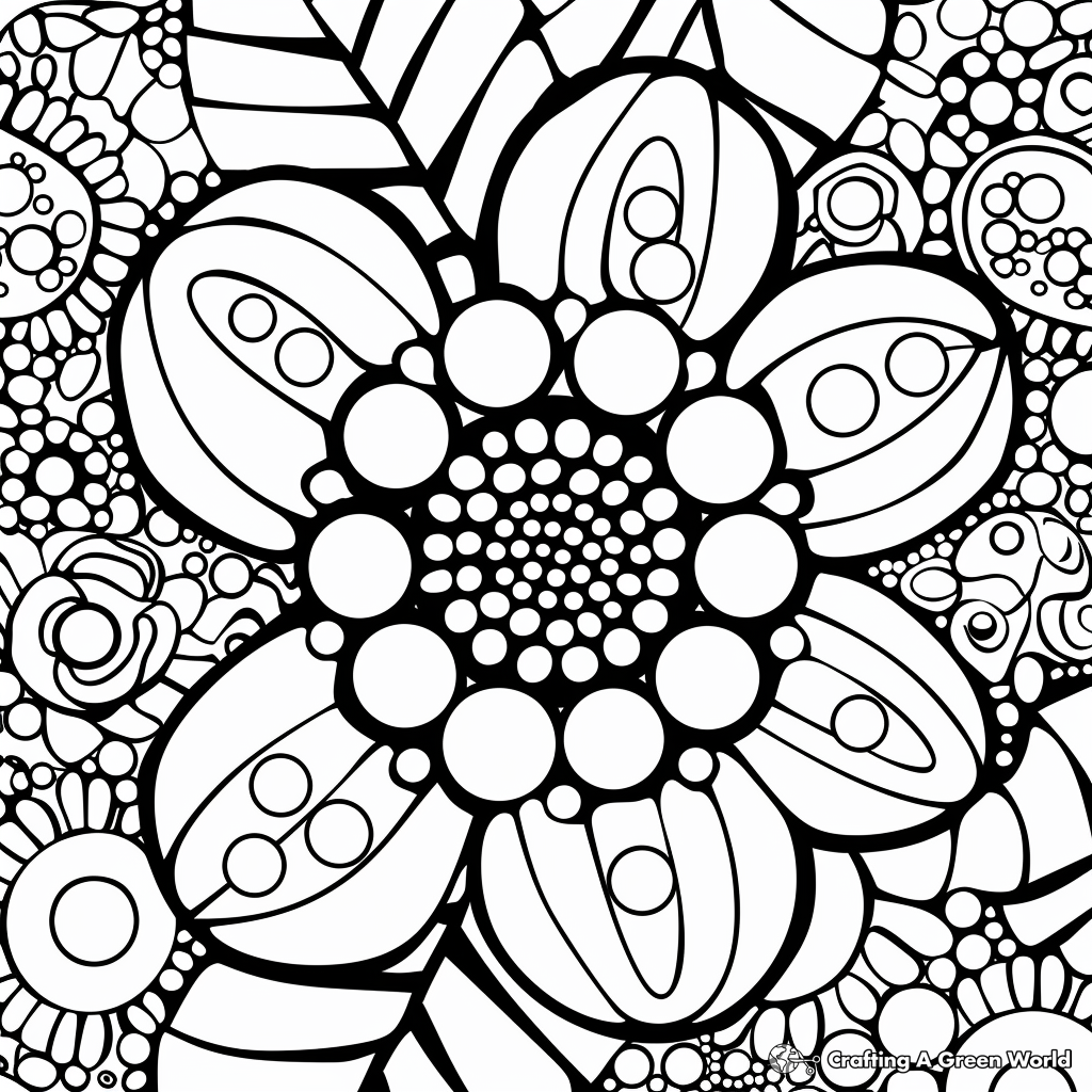 Dot Art Printable Page
