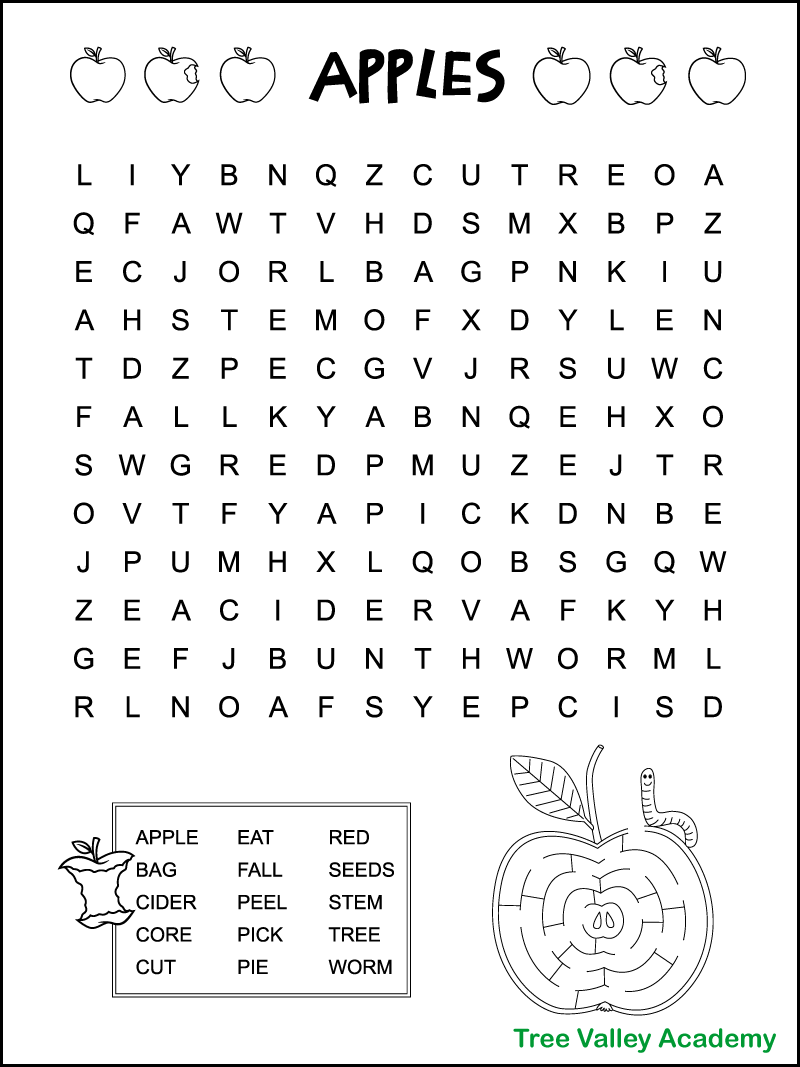 Cross Word Search Puzzles Free Printable