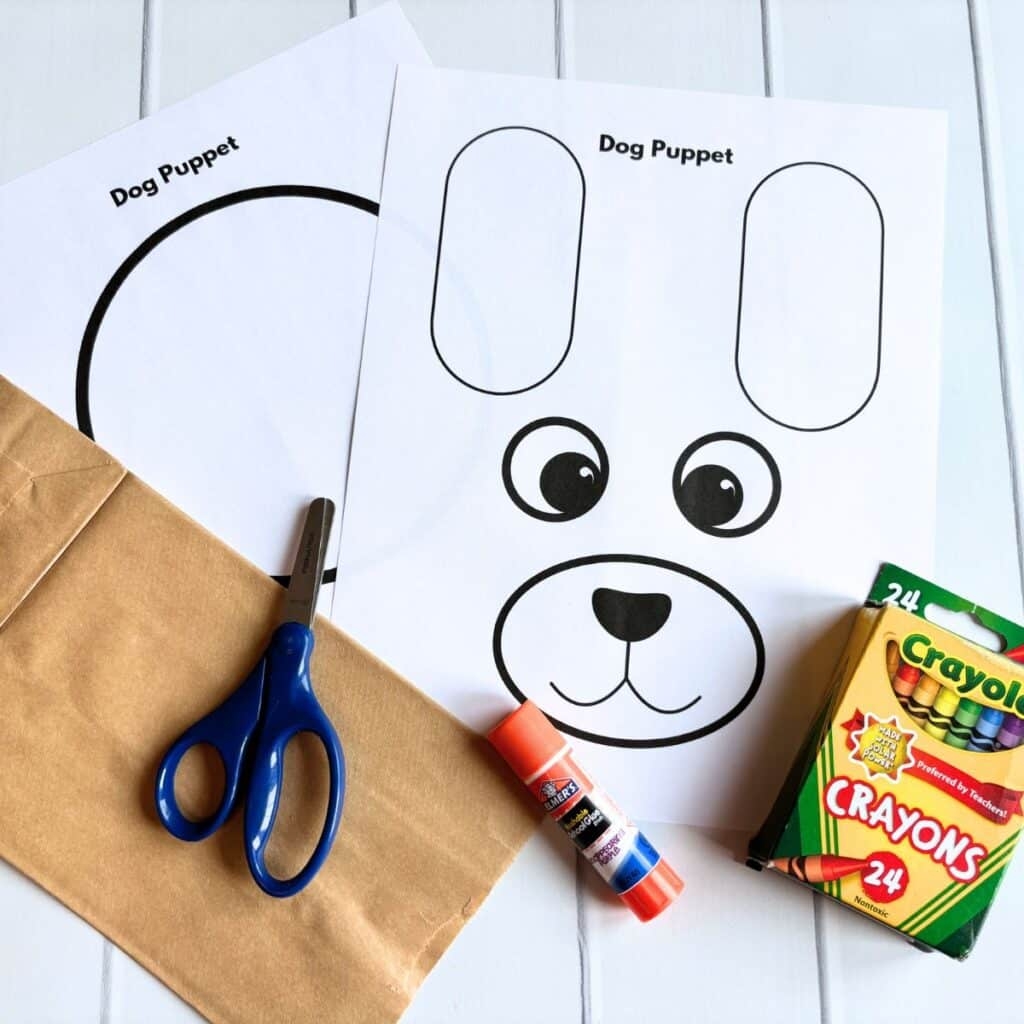 Free Printable Paper Bag Puppet Templates