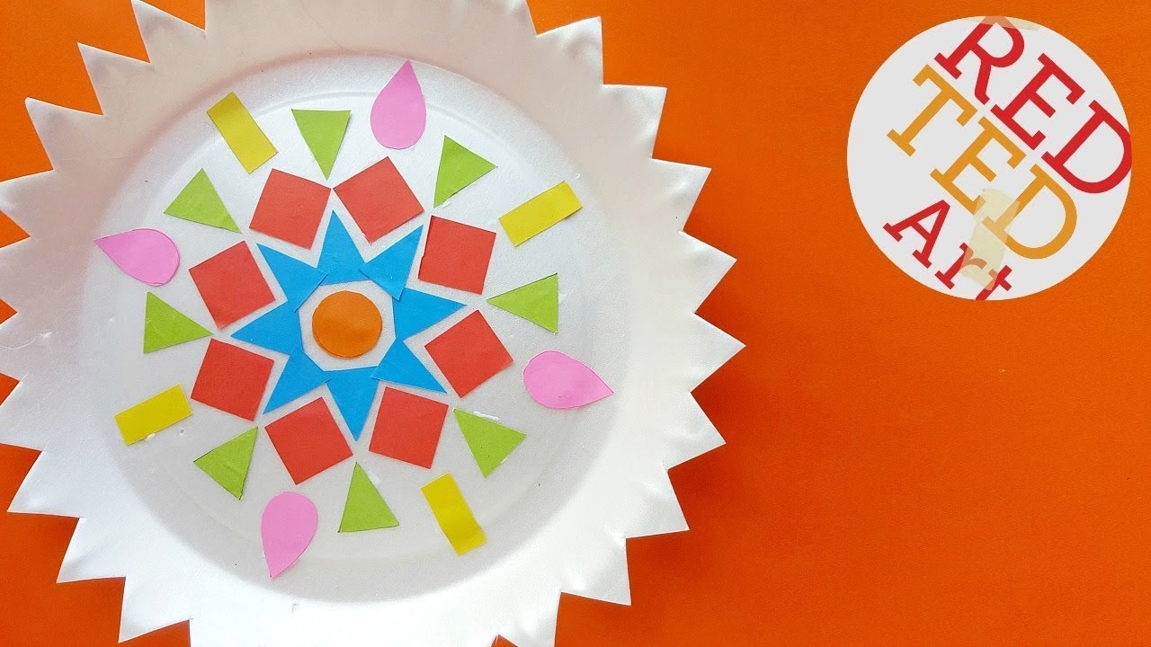 easy rangoli craft easy kids diwali