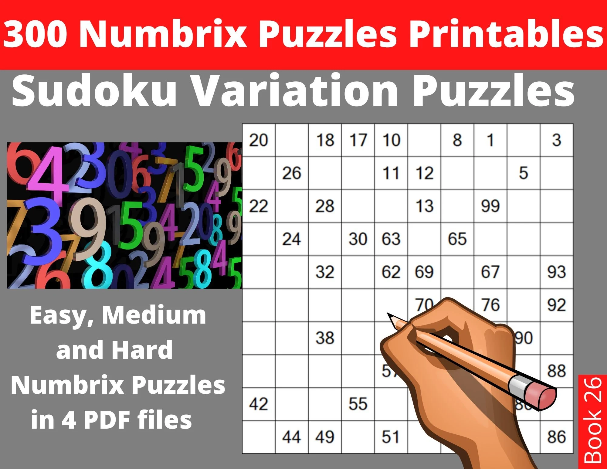 Numbrix Puzzles Printable