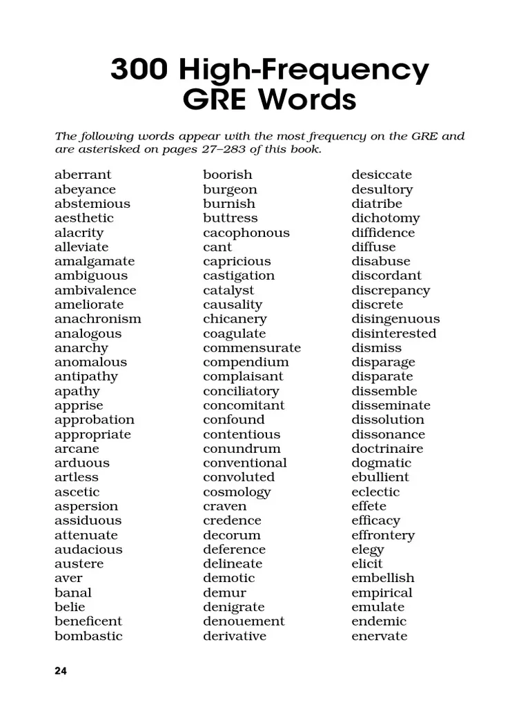 Essential Words For The GRE 4th Edition Pages 30 32 PDF