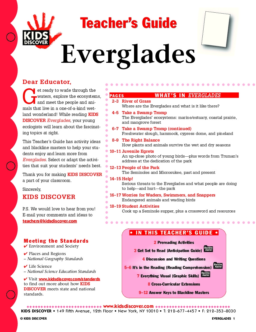 Everglades Kids Discover