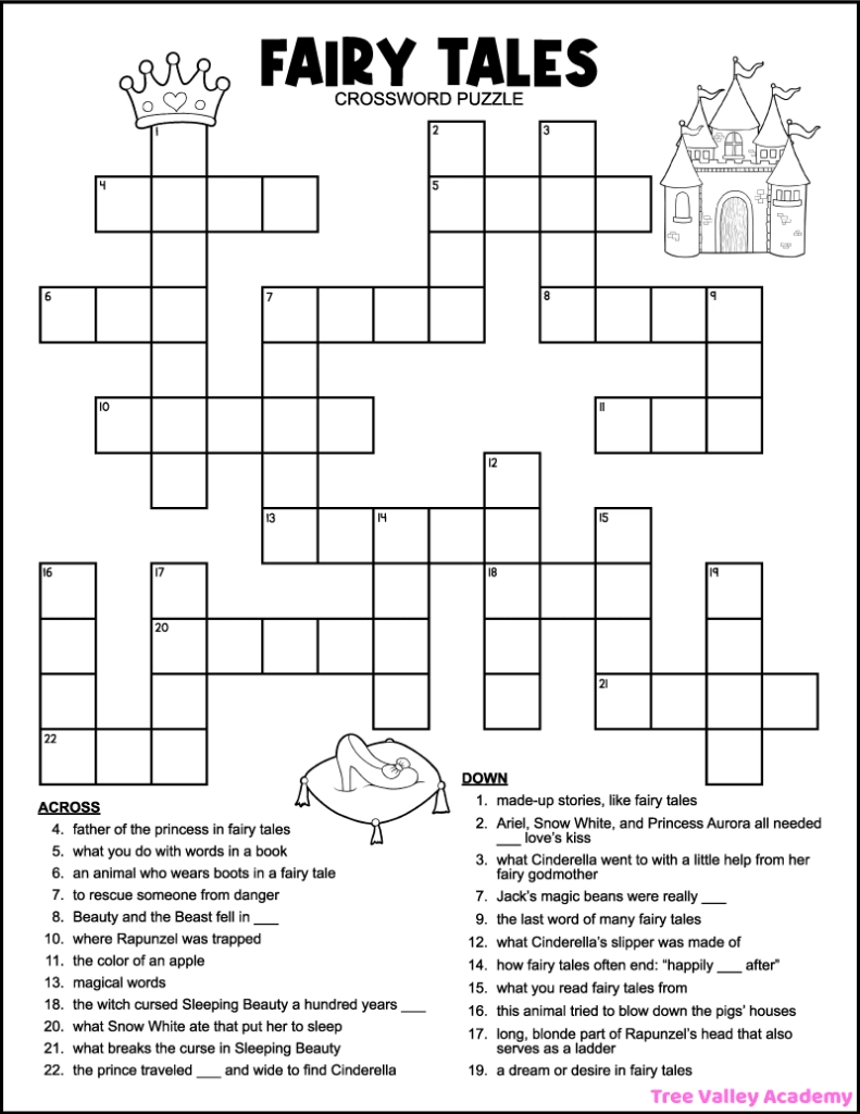 Printable Crossword Puzzles Online Free