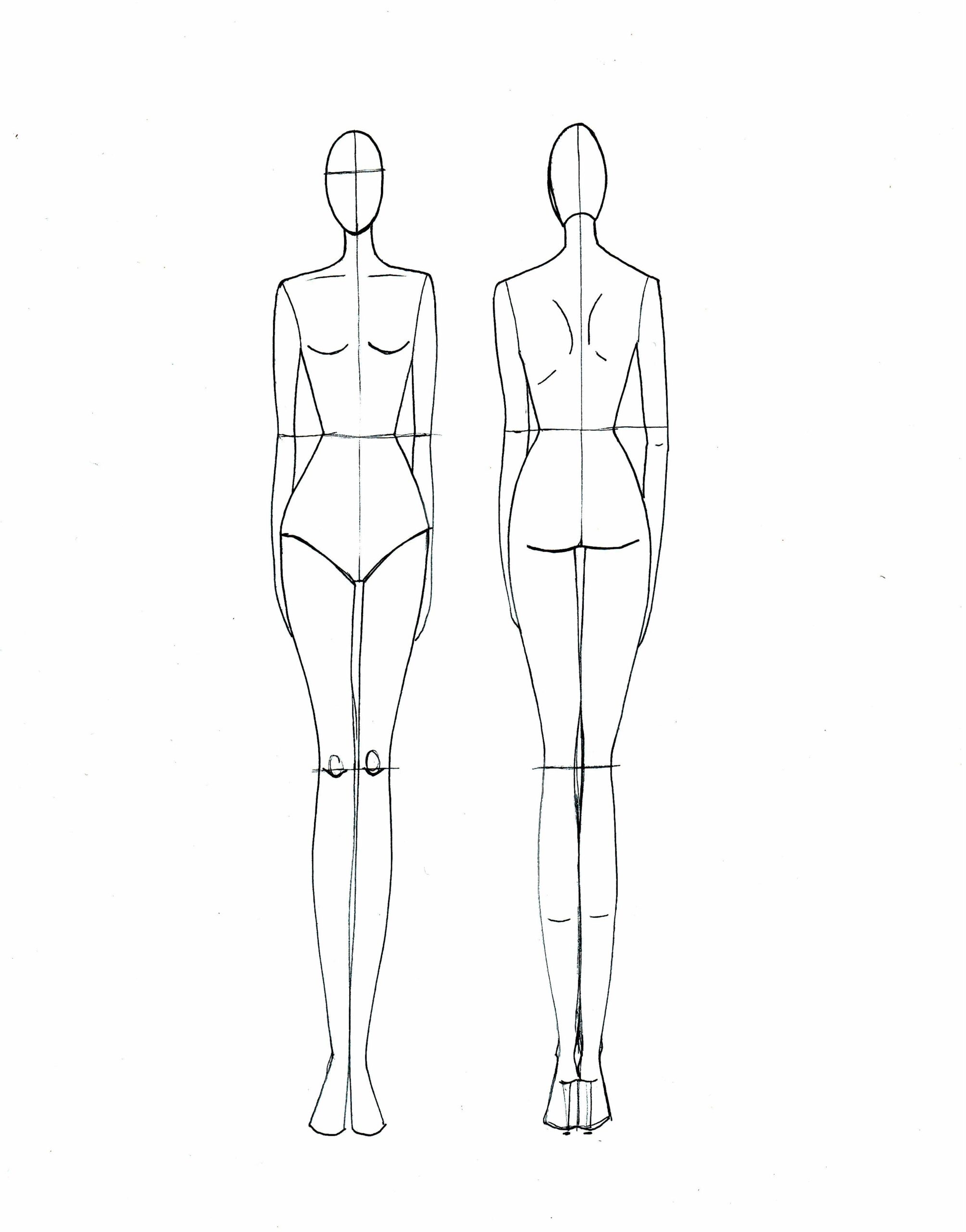 Printable Fashion Design Templates