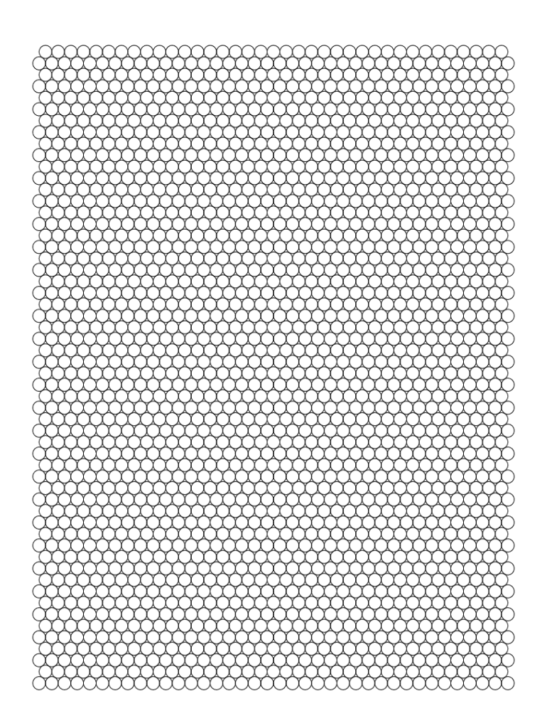 Fillable Online 5mm Hex Graph Paper Fax Email Print PdfFiller 