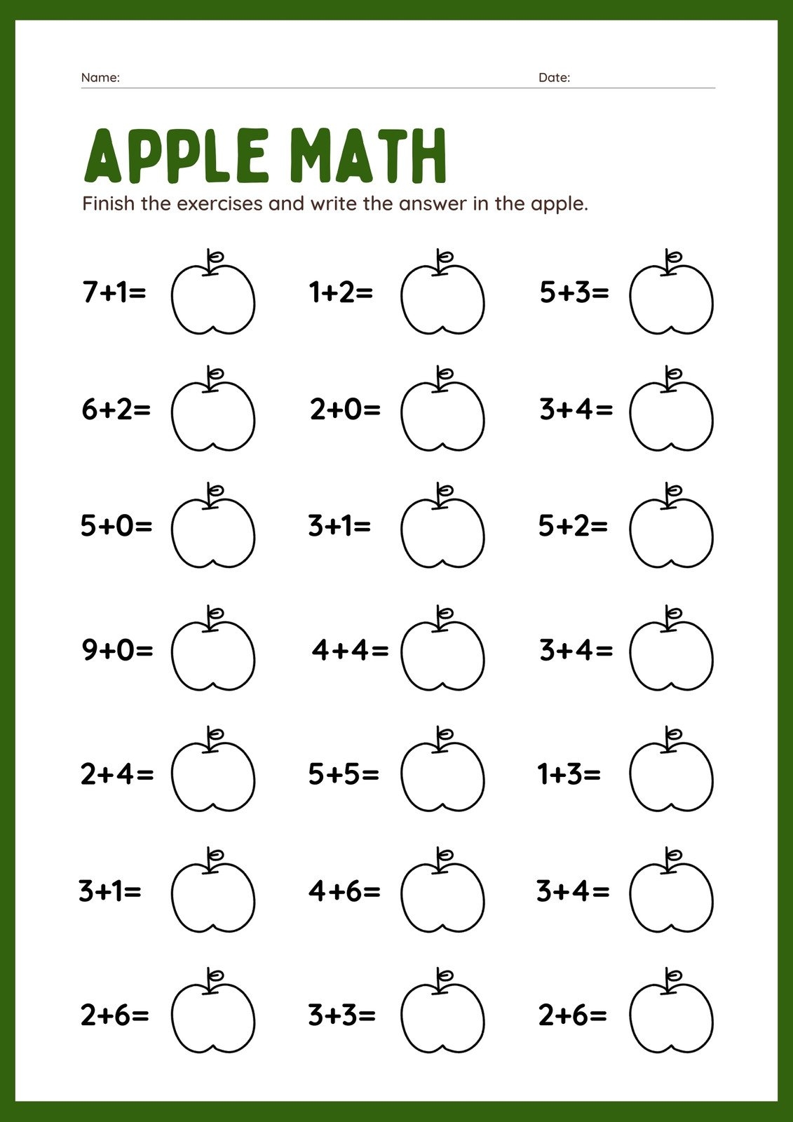 First Grade Math Worksheets Fun And Engaging Activities For Young 