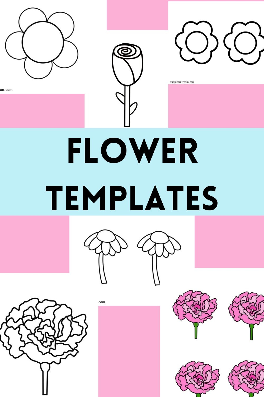 Flower Printable Template