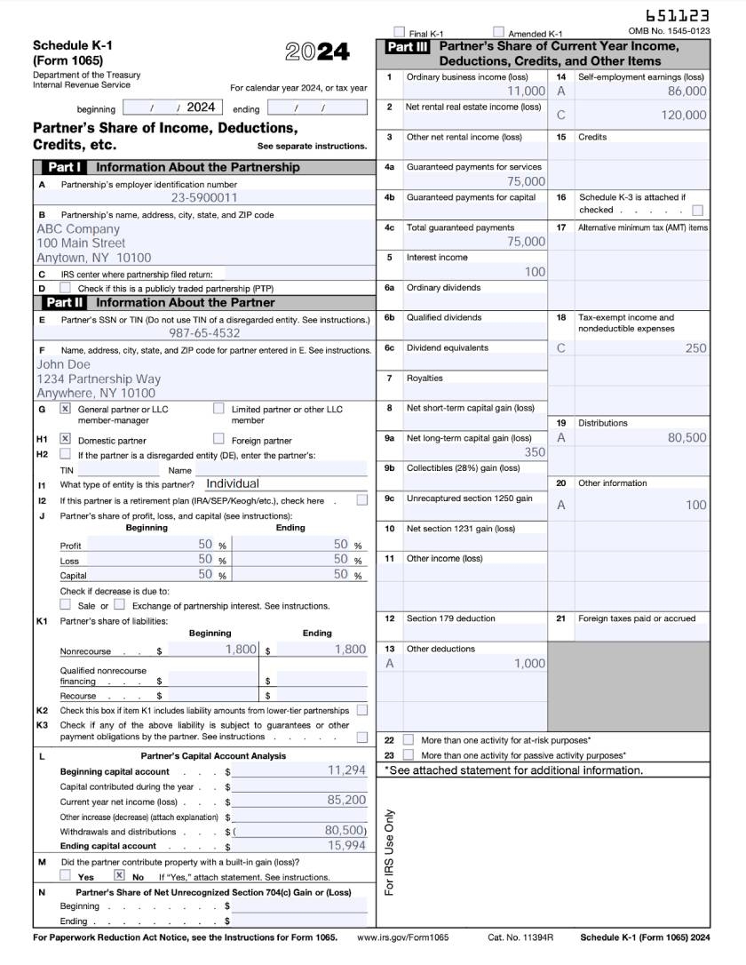 Irs Form 1065 Schedule M-3 Instructions
