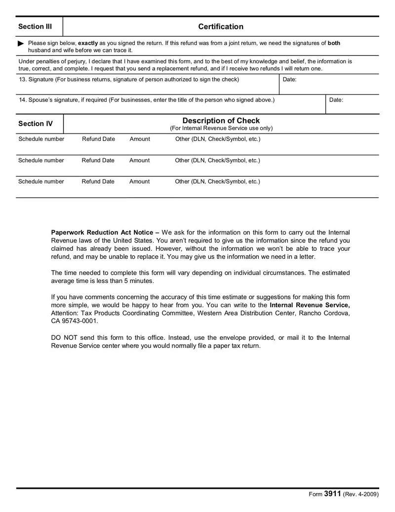 Form 3911 Fill And Sign Online With Lumin
