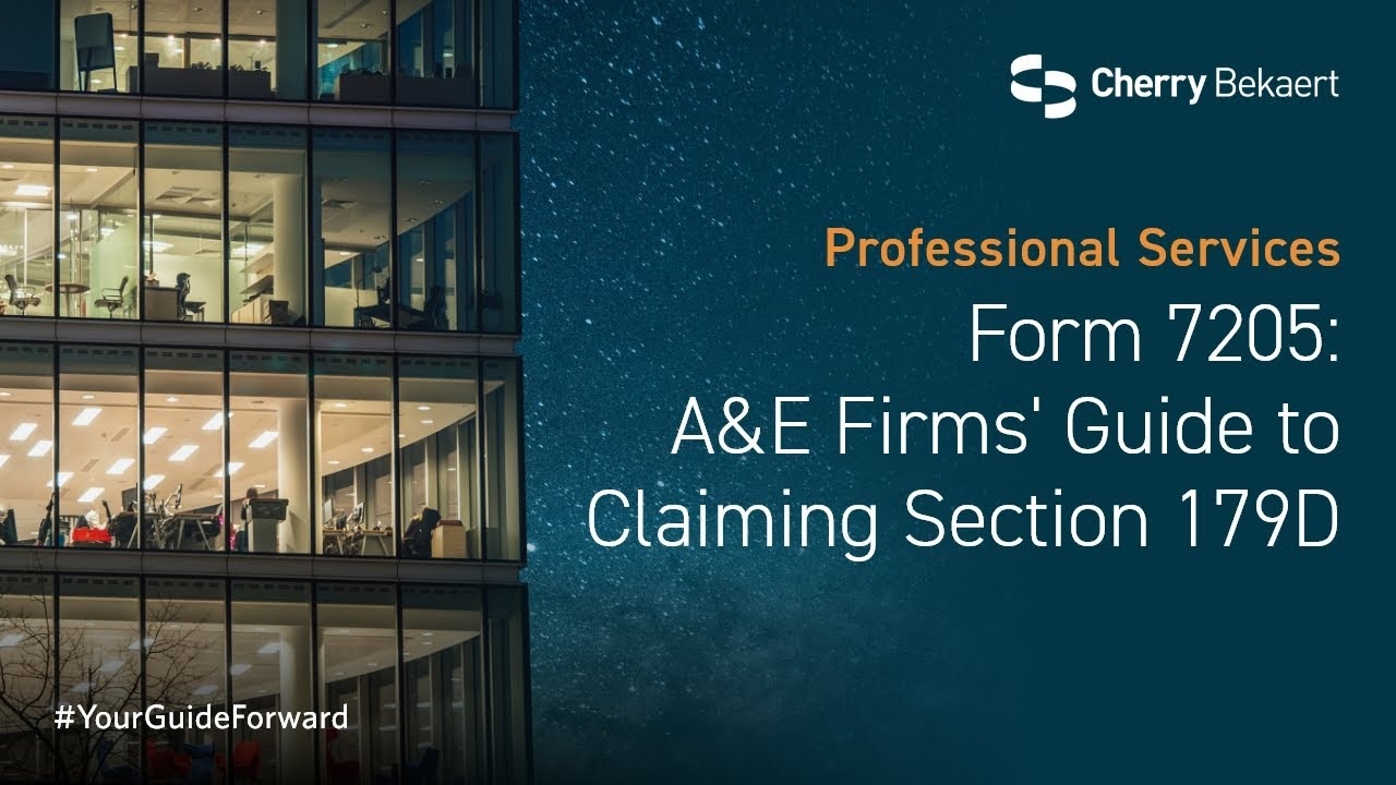 Irs Form 7205