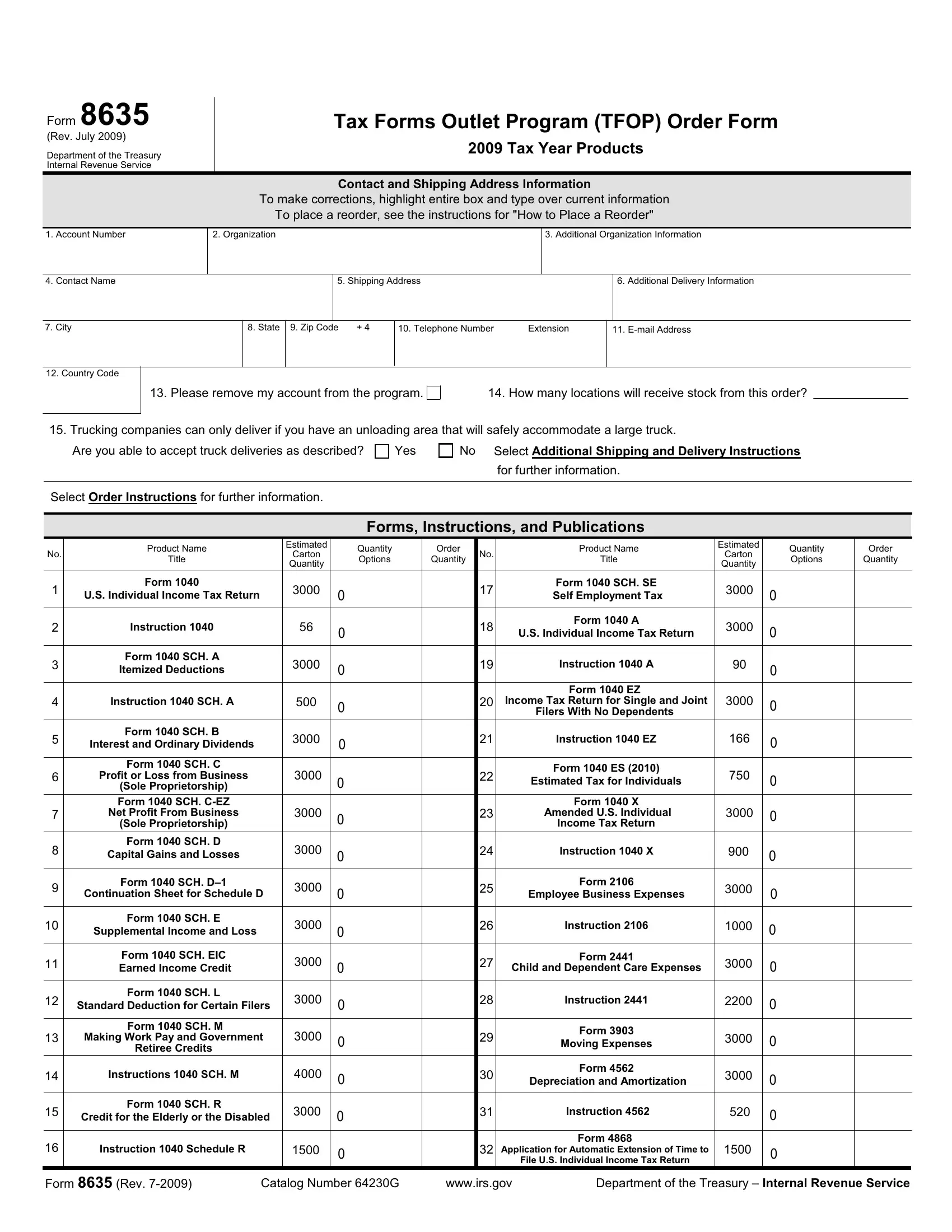 Form 8635 Fill Out Printable PDF Forms Online