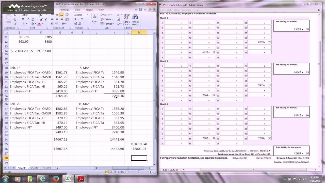 Form 941 Schedule B