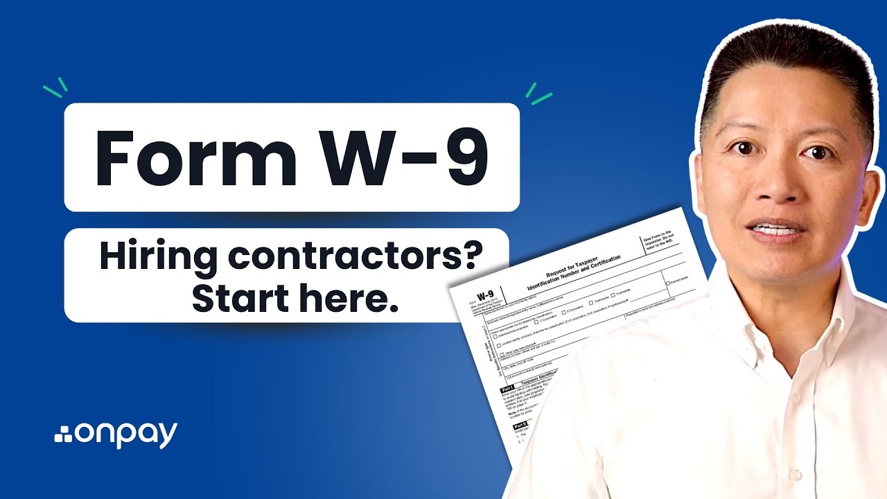Free W9 Fillable Form 2026