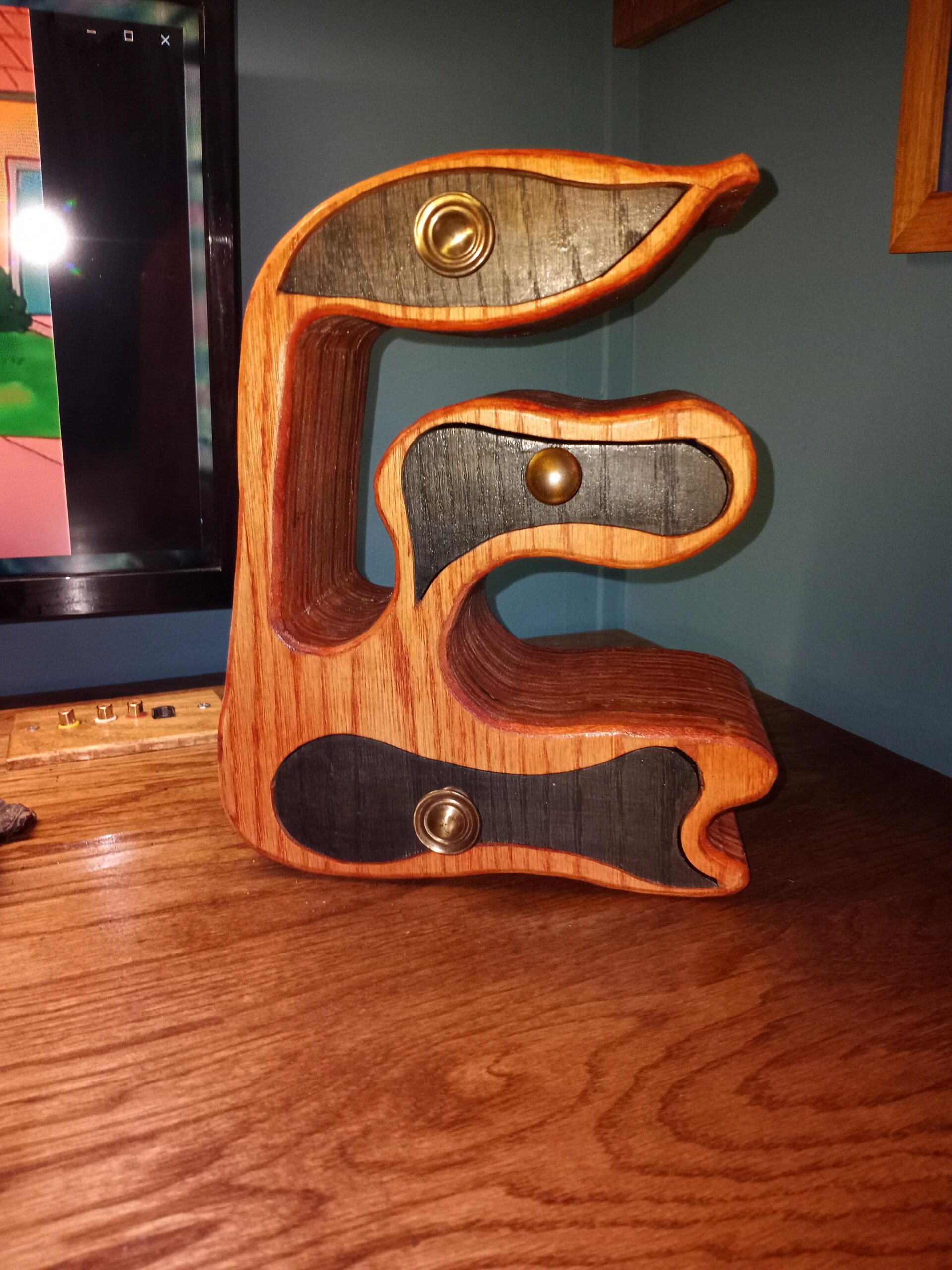 Found A Cool Bandsaw Box Template Online So I Made It R 