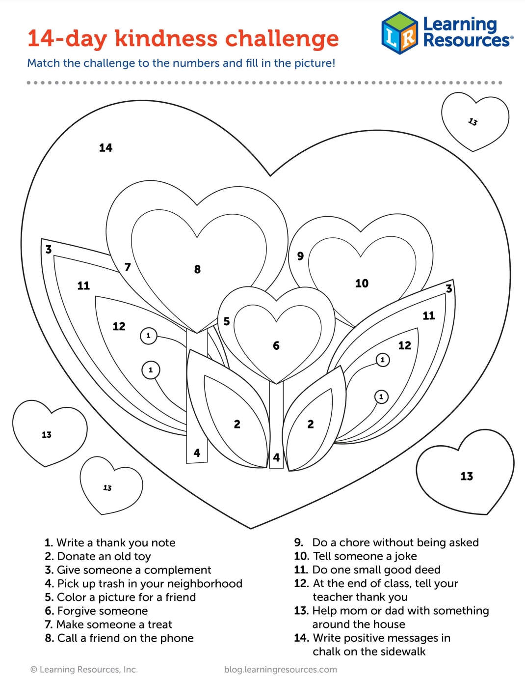Free Kindness Printables For Kids