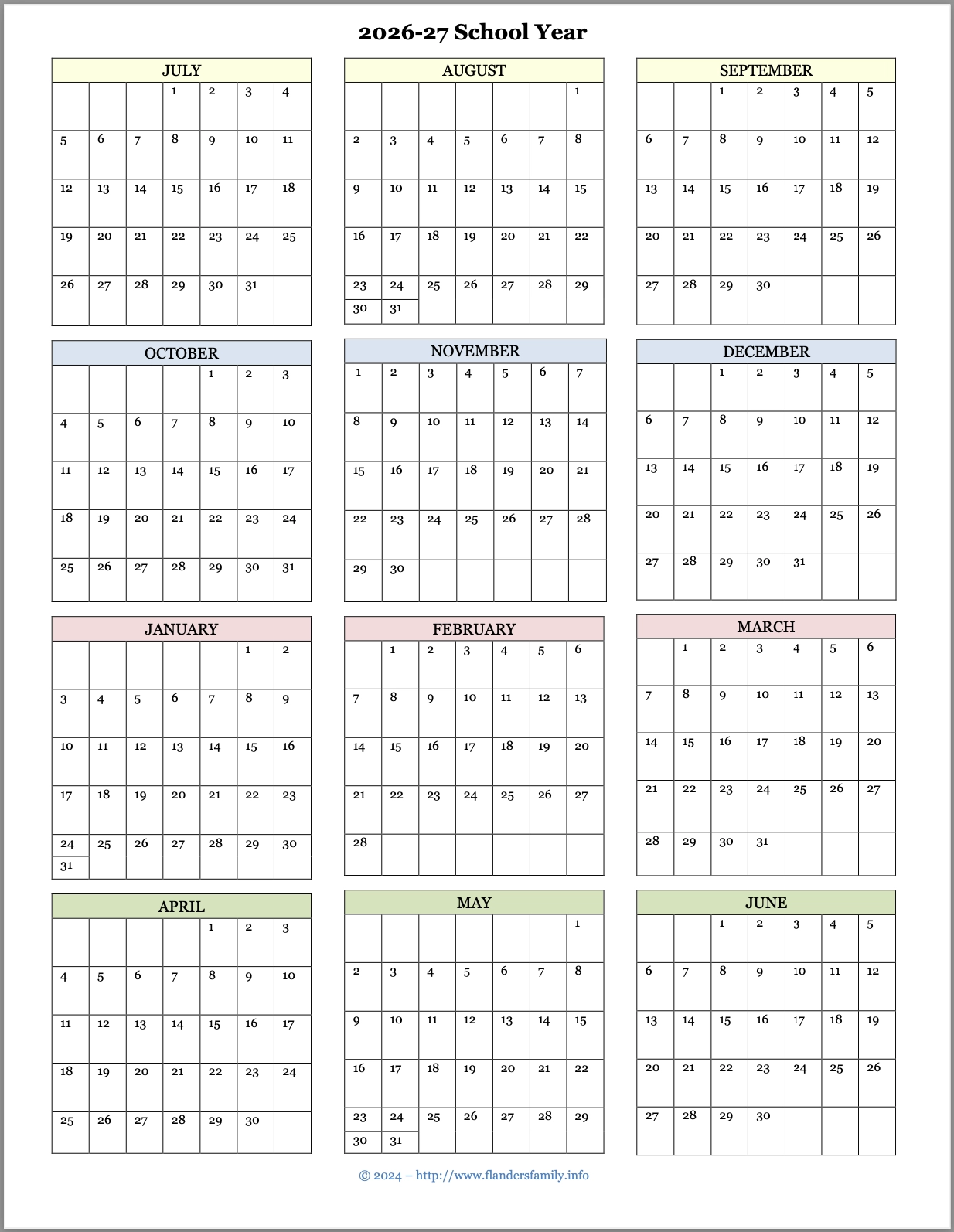 Free Printable 2026 W-4 Form