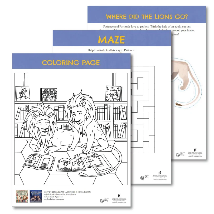 Free Adventures In The Library Activity Kit Download The New 