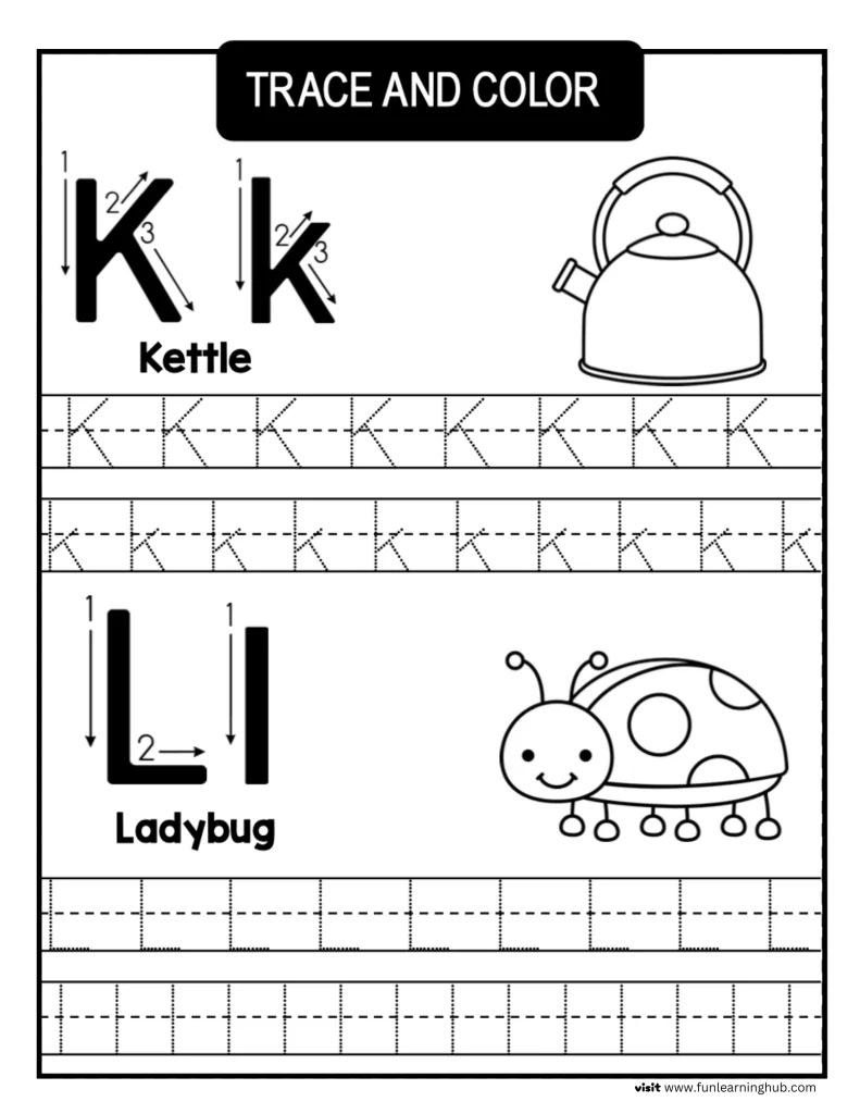Free Printable Letter Tracing Worksheets