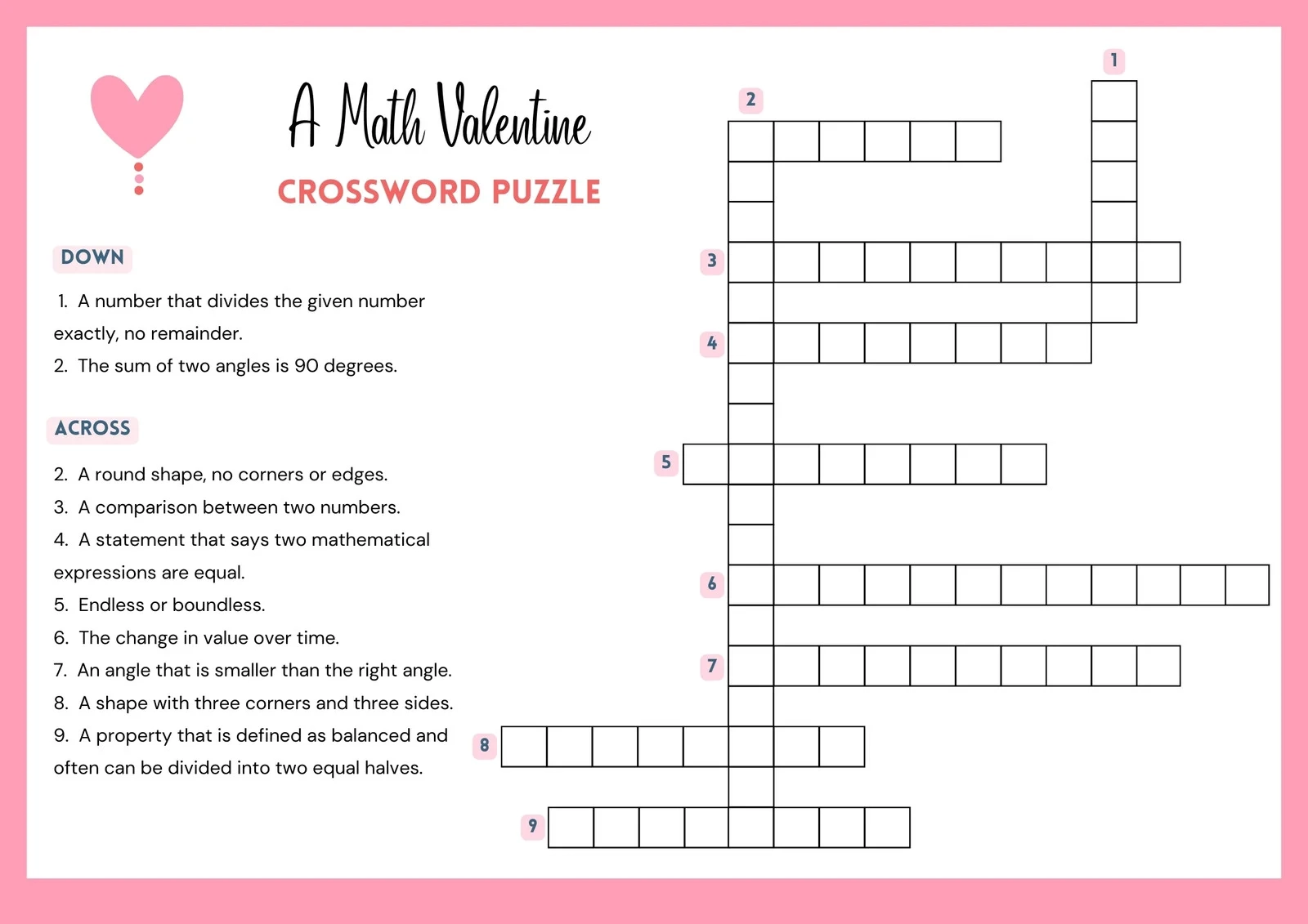 Crossword Puzzles To Create