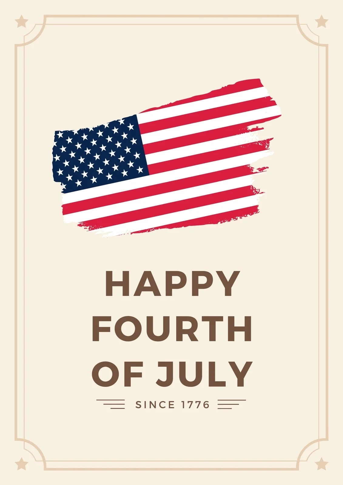 Free And Customizable Fourth Of July Templates