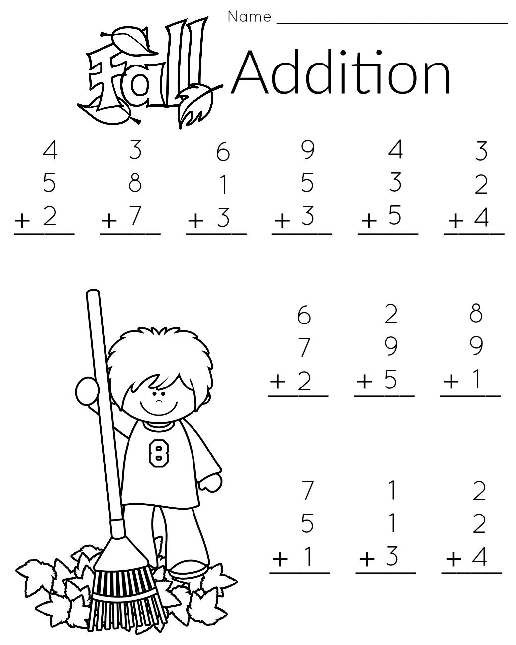 FREE April Worksheets For First Grade Addition Phonics Earth 