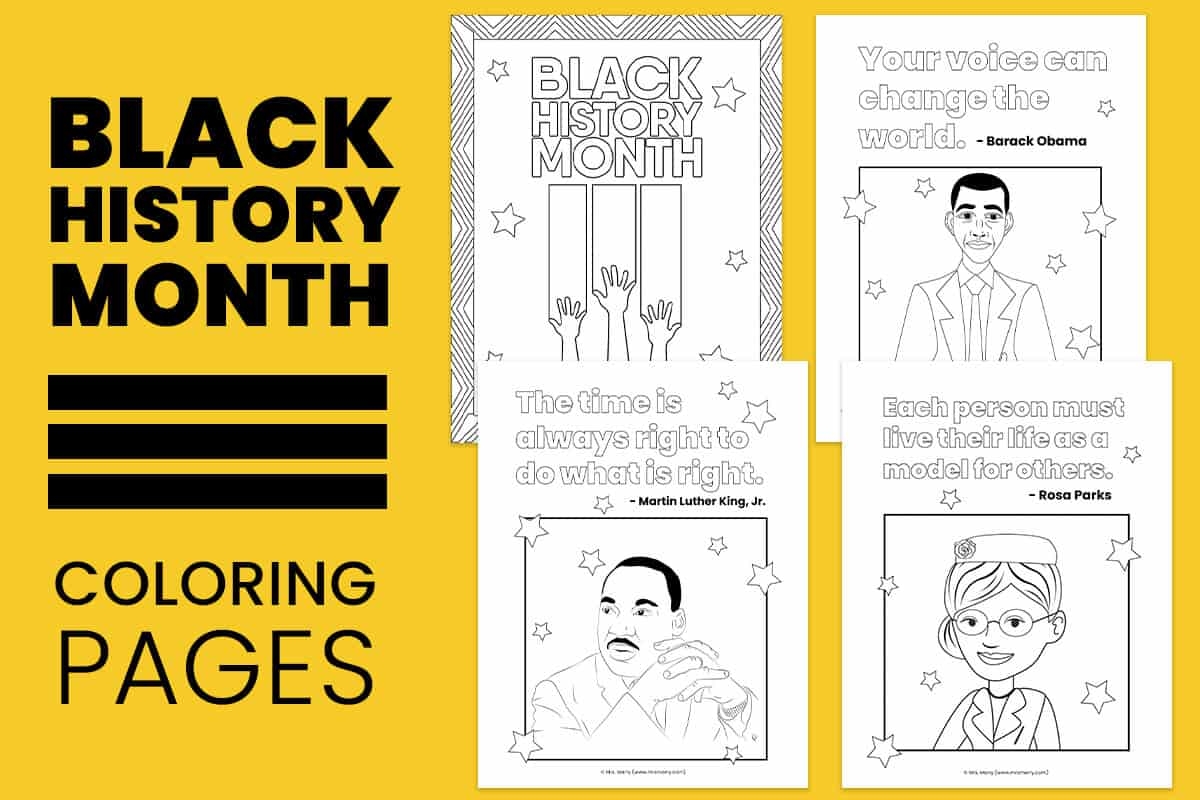 Free Black History Month Printable Worksheets amp amp Activities 