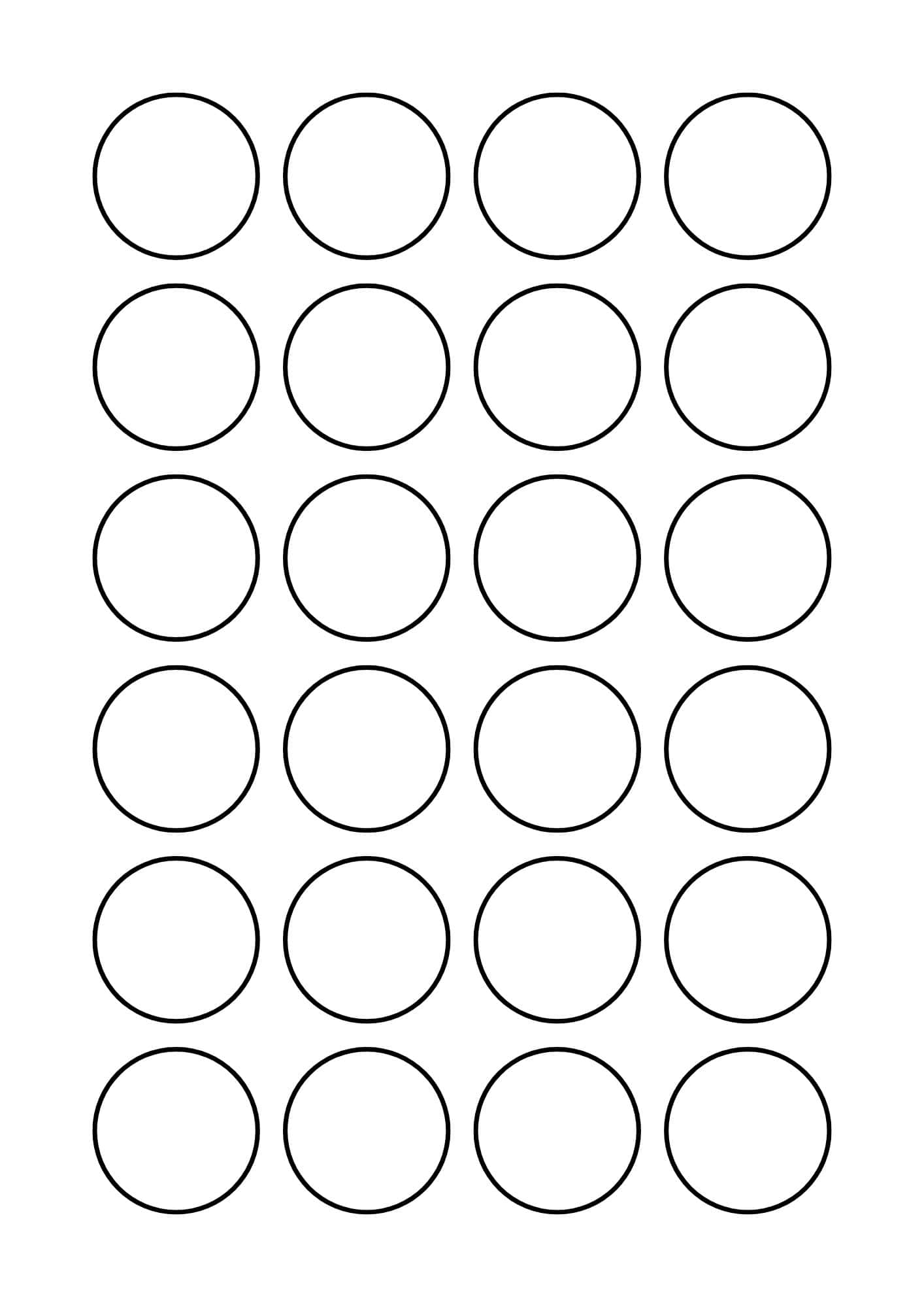 10 Inch Circle Template Printable