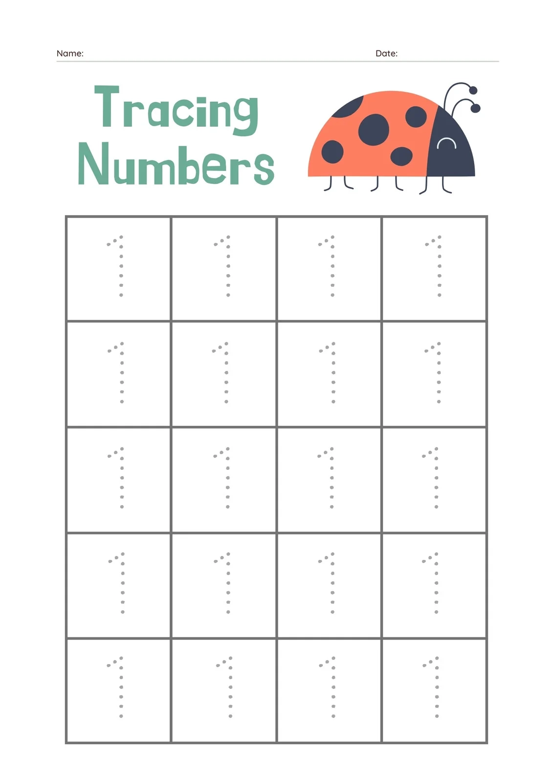 Free Preschool Worksheets Age 4-5 Printable